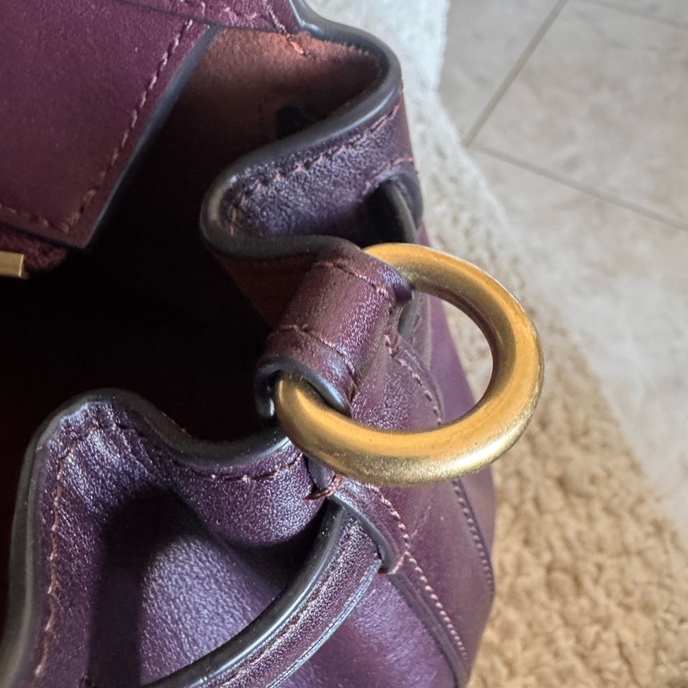 NEW Coach Empire 28 in Merlot - Picture 12 of 13